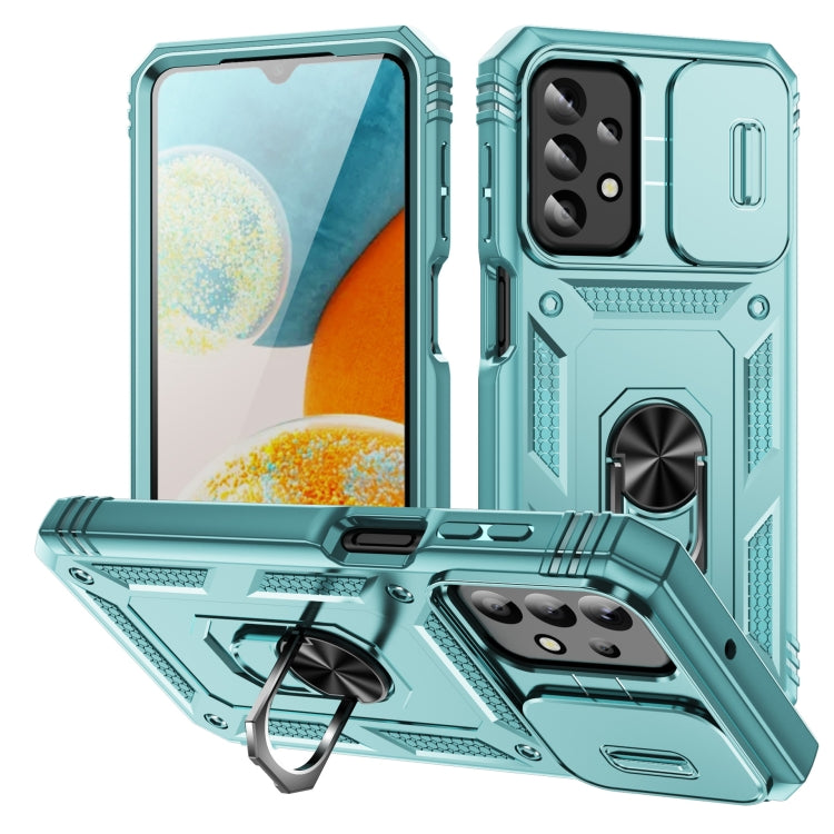 Sliding Camshield TPU + PC Phone Case with Holder, For Samsung Galaxy A25 5G, For Samsung Galaxy S23 FE 5G, For Samsung Galaxy A23 4G / 5G, For Samsung Galaxy A34