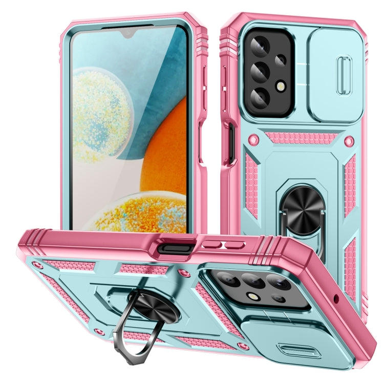Sliding Camshield TPU + PC Phone Case with Holder, For Samsung Galaxy A25 5G, For Samsung Galaxy S23 FE 5G, For Samsung Galaxy A23 4G / 5G, For Samsung Galaxy A34