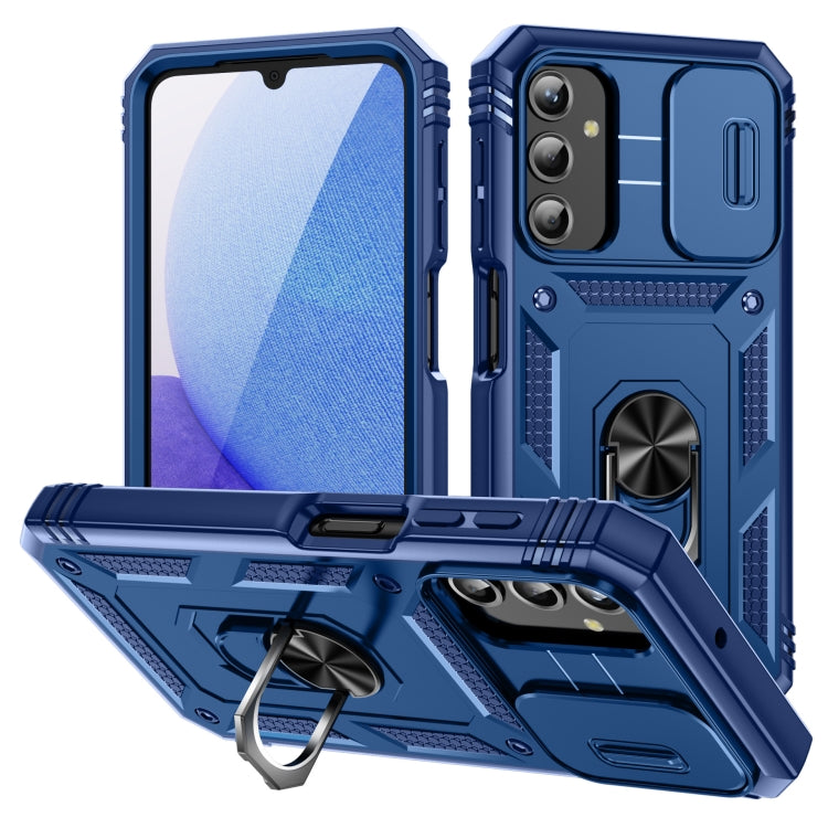 Sliding Camshield TPU + PC Phone Case with Holder, For Samsung Galaxy A25 5G, For Samsung Galaxy S23 FE 5G, For Samsung Galaxy A23 4G / 5G, For Samsung Galaxy A34