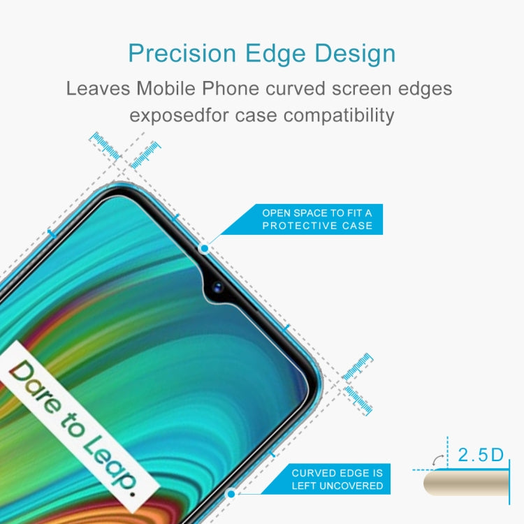 50 PCS 0.26mm 9H 2.5D Tempered Glass Film, For Motorola Moto E6s (2020), For OPPO Realme C3, For OPPO Realme C11, For Sony Xperia L4