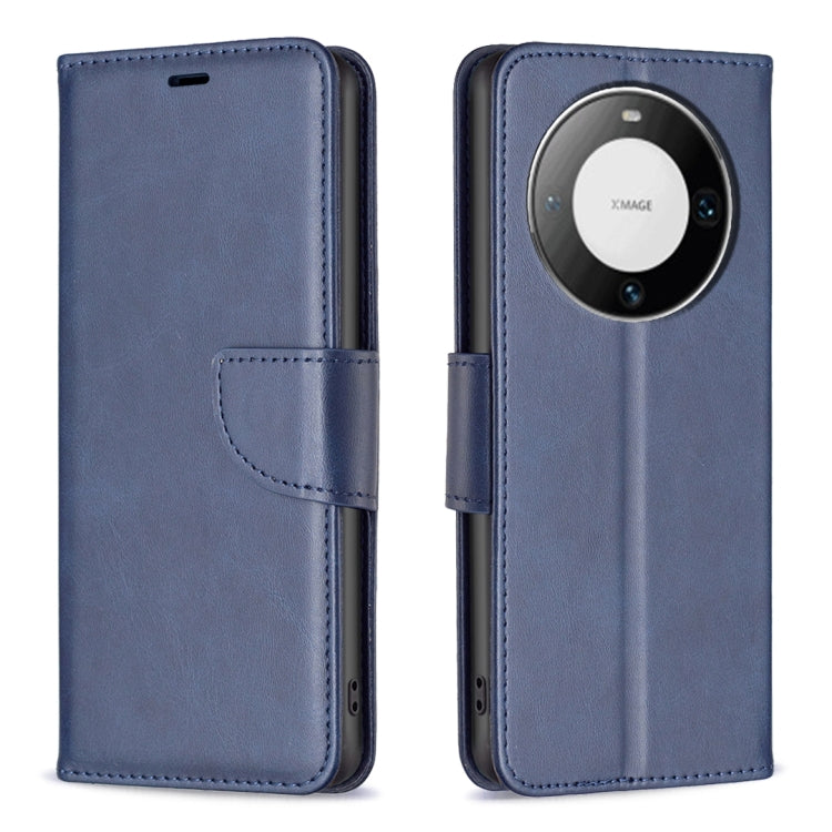 Lambskin Texture Pure Color Flip Leather Phone Case, For Huawei Mate 60 Pro/Mate 60 Pro+, For Huawei Mate 60
