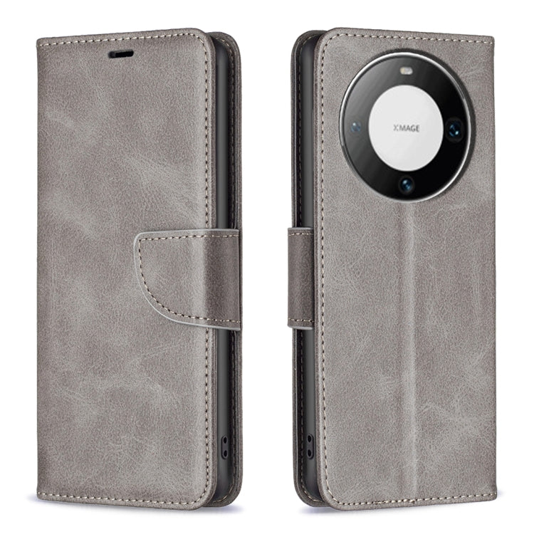 Lambskin Texture Pure Color Flip Leather Phone Case, For Huawei Mate 60 Pro/Mate 60 Pro+, For Huawei Mate 60
