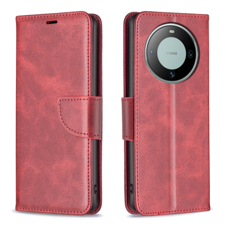Lambskin Texture Pure Color Flip Leather Phone Case, For Huawei Mate 60 Pro/Mate 60 Pro+, For Huawei Mate 60