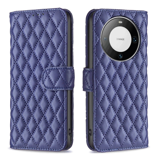 Diamond Lattice Wallet Flip Leather Phone Case, For Huawei Mate 60 Pro/Mate 60 Pro+, For Huawei Mate 60
