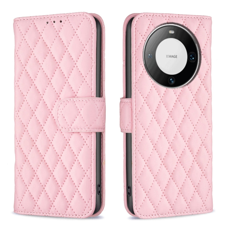 Diamond Lattice Wallet Flip Leather Phone Case, For Huawei Mate 60 Pro/Mate 60 Pro+, For Huawei Mate 60