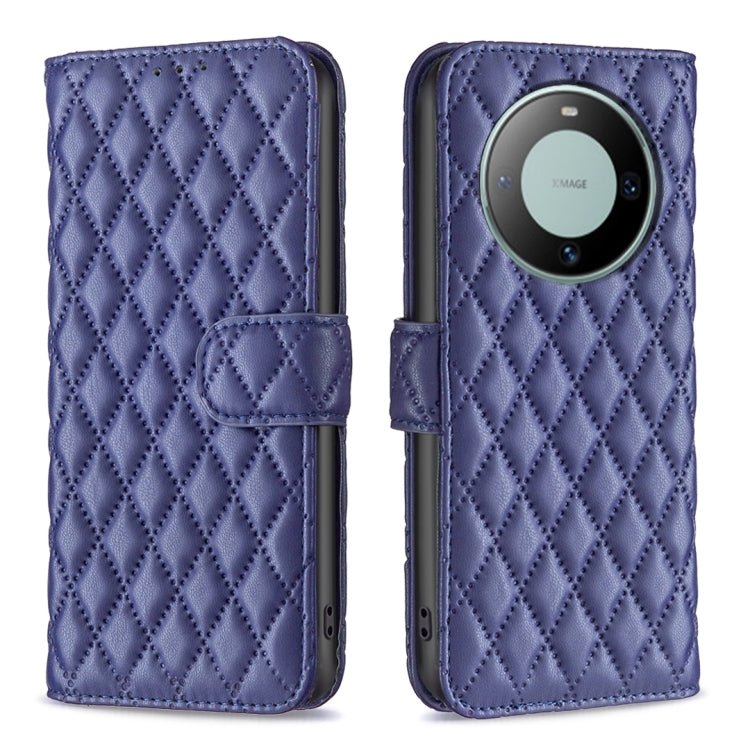 Diamond Lattice Wallet Flip Leather Phone Case, For Huawei Mate 60 Pro/Mate 60 Pro+, For Huawei Mate 60