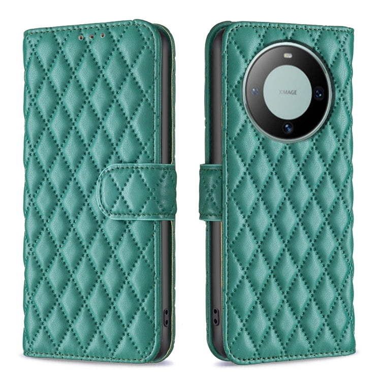 Diamond Lattice Wallet Flip Leather Phone Case, For Huawei Mate 60 Pro/Mate 60 Pro+, For Huawei Mate 60