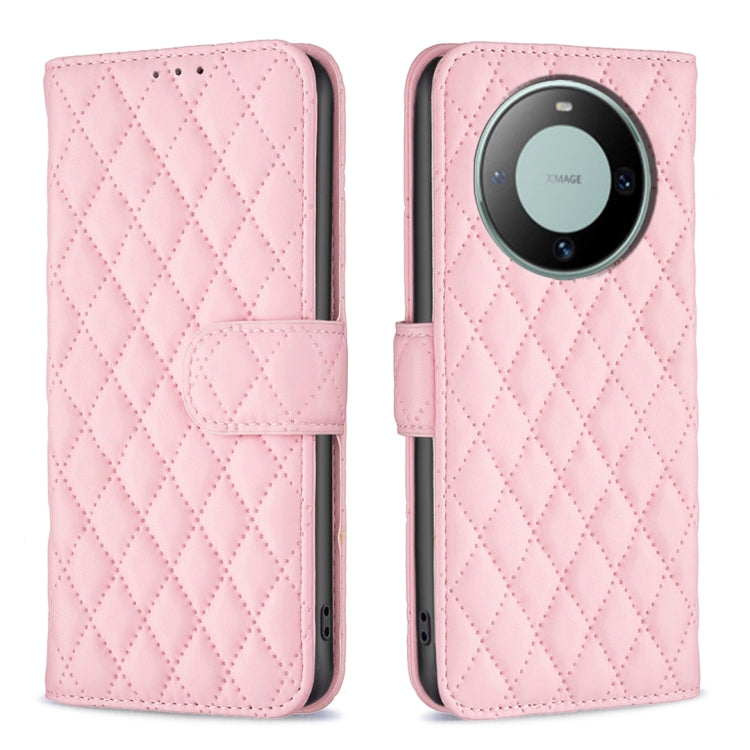 Diamond Lattice Wallet Flip Leather Phone Case, For Huawei Mate 60 Pro/Mate 60 Pro+, For Huawei Mate 60