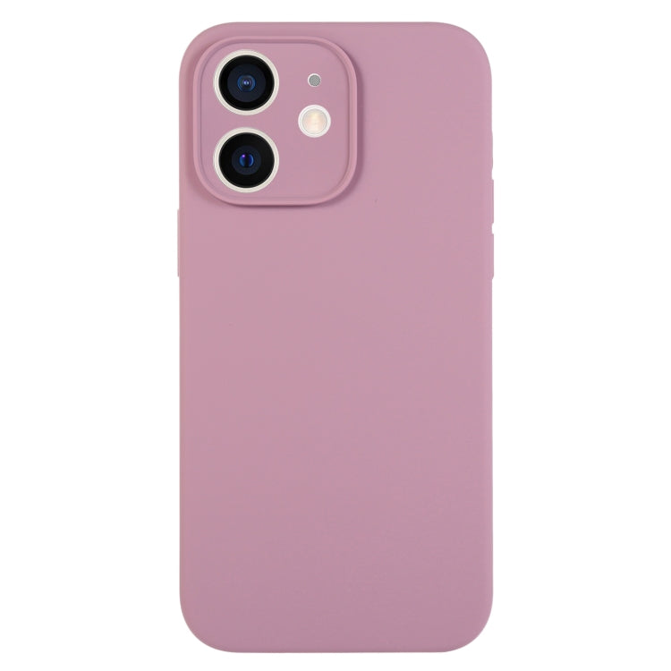 Pure Color Liquid Silicone Fine Pore Phone Case, For iPhone 12