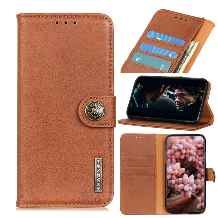 KHAZNEH Cowhide Texture Horizontal Flip Leather Case with Holder & Card Slots & Wallet, For Xiaomi Redmi 9C, For Xiaomi Redmi 9A