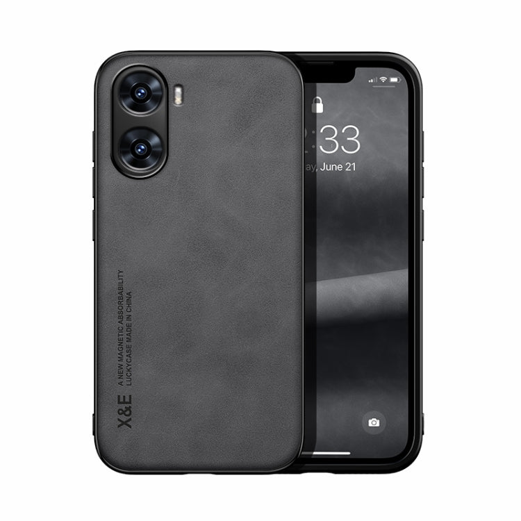 Skin Feel Magnetic Leather Back Phone Case, For vivo X100 Pro, For vivo X100, For vivo iQOO 12, For vivo V29e, For vivo V29e Global, For vivo Y35 4G / Y35+