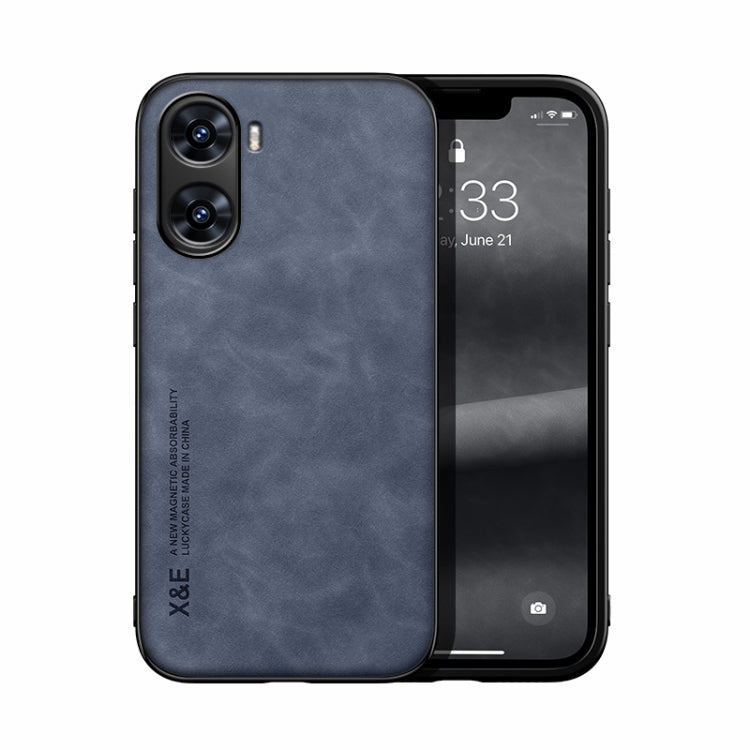 Skin Feel Magnetic Leather Back Phone Case, For vivo X100 Pro, For vivo X100, For vivo iQOO 12, For vivo V29e, For vivo V29e Global, For vivo Y35 4G / Y35+