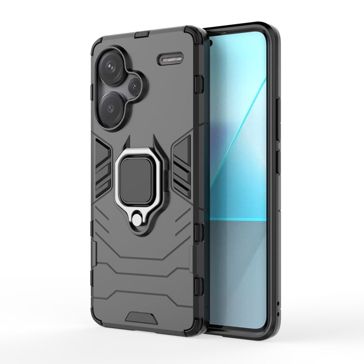 Shockproof PC + TPU Holder Phone Case, For Xiaomi Poco F6, For Xiaomi Redmi Turbo 3, For Xiaomi Redmi A3 4G, For Xiaomi Redmi Note 13 Pro 4G Global, For Xiaomi Redmi Note 13 4G, For Xiaomi Redmi 13C 4G / 5G, For Xiaomi Redmi K70E                       ...