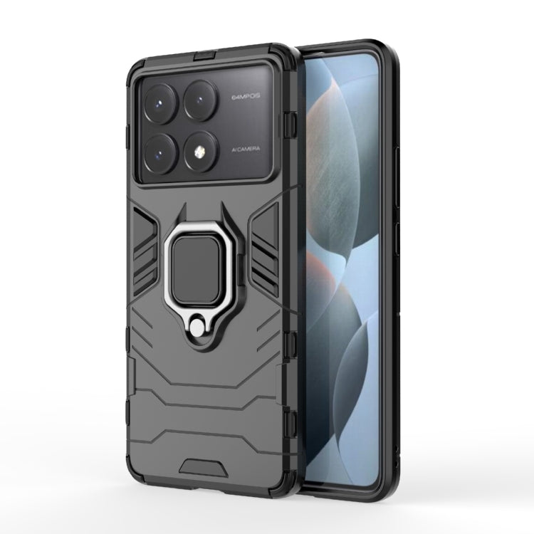 Shockproof PC + TPU Holder Phone Case, For Xiaomi Poco F6, For Xiaomi Redmi Turbo 3, For Xiaomi Redmi A3 4G, For Xiaomi Redmi Note 13 Pro 4G Global, For Xiaomi Redmi Note 13 4G, For Xiaomi Redmi 13C 4G / 5G, For Xiaomi Redmi K70E                       ...