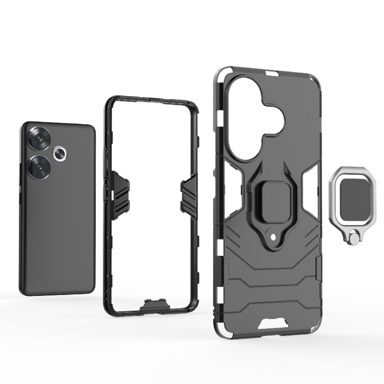 Shockproof PC + TPU Holder Phone Case, For Xiaomi Poco F6, For Xiaomi Redmi Turbo 3, For Xiaomi Redmi A3 4G, For Xiaomi Redmi Note 13 Pro 4G Global, For Xiaomi Redmi Note 13 4G, For Xiaomi Redmi 13C 4G / 5G, For Xiaomi Redmi K70E                       ...
