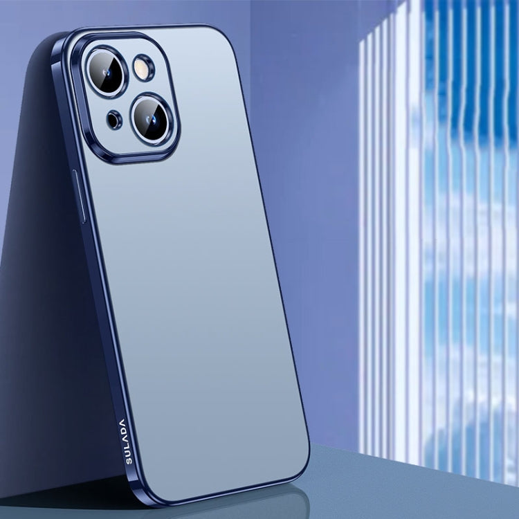 SULADA Electroplating Frosted TPU Phone Case, For iPhone 15 Pro Max, For iPhone 15 Pro, For iPhone 15 Plus, For iPhone 15
