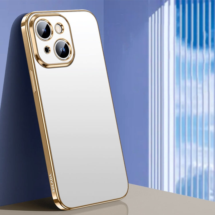 SULADA Electroplating Frosted TPU Phone Case, For iPhone 15 Pro Max, For iPhone 15 Pro, For iPhone 15 Plus, For iPhone 15