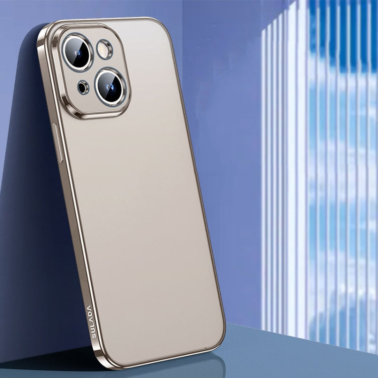 SULADA Electroplating Frosted TPU Phone Case, For iPhone 15 Pro Max, For iPhone 15 Pro, For iPhone 15 Plus, For iPhone 15