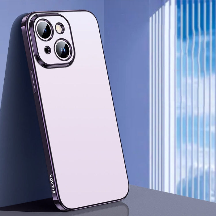 SULADA Electroplating Frosted TPU Phone Case, For iPhone 15 Pro Max, For iPhone 15 Pro, For iPhone 15 Plus, For iPhone 15