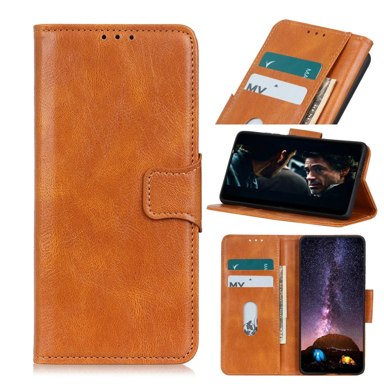 Mirren Crazy Horse Texture Horizontal Flip Leather Case with Holder & Card Slots & Wallet, For LG Harmony 4, For Xiaomi Redmi 9C