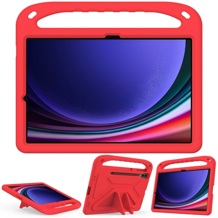Handle EVA Shockproof Tablet Case with Holder, For Samsung Galaxy Tab Tab A11+ / A9+, For Samsung Galaxy Tab Tab A11 / A9, For Samsung Galaxy Tab S10 FE+, For Samsung Galaxy Tab S9, For Samsung Galaxy Tab S9+