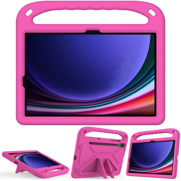 Handle EVA Shockproof Tablet Case with Holder, For Samsung Galaxy Tab Tab A11+ / A9+, For Samsung Galaxy Tab Tab A11 / A9, For Samsung Galaxy Tab S10 FE+, For Samsung Galaxy Tab S9, For Samsung Galaxy Tab S9+