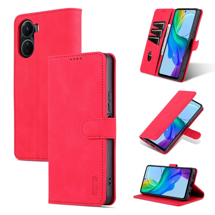AZNS Skin Feel Calf Texture Flip Leather Phone Case, For vivo Y35+/Y35m+, For vivo Y78 5G / Y36 / Y27 5G, For vivo Y78+/Y78 5G Global/V29 Lite, For vivo Y35 5G/Y56 5G/Y02s 4G/Y16 4G