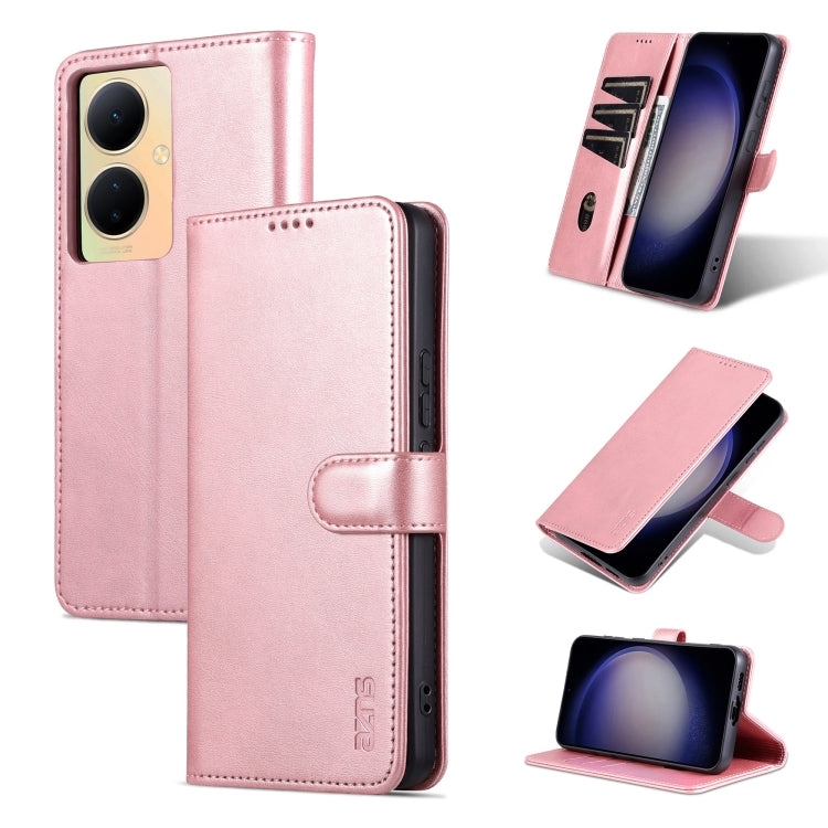 AZNS Skin Feel Calf Texture Flip Leather Phone Case, For vivo Y35+/Y35m+, For vivo Y78 5G / Y36 / Y27 5G, For vivo Y78+/Y78 5G Global/V29 Lite, For vivo Y35 5G/Y56 5G/Y02s 4G/Y16 4G