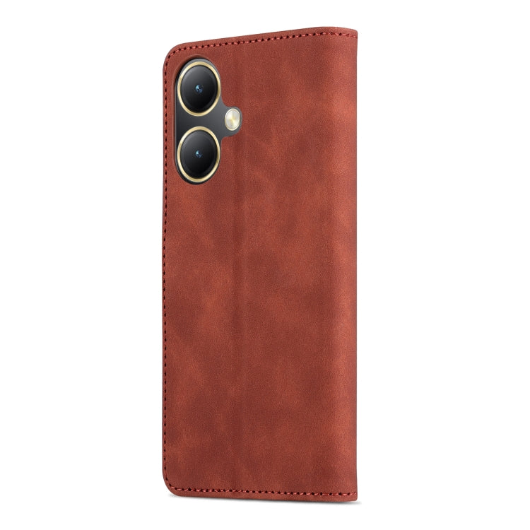 AZNS Skin Feel Calf Texture Flip Leather Phone Case, For vivo Y35+/Y35m+, For vivo Y78 5G / Y36 / Y27 5G, For vivo Y78+/Y78 5G Global/V29 Lite, For vivo Y35 5G/Y56 5G/Y02s 4G/Y16 4G