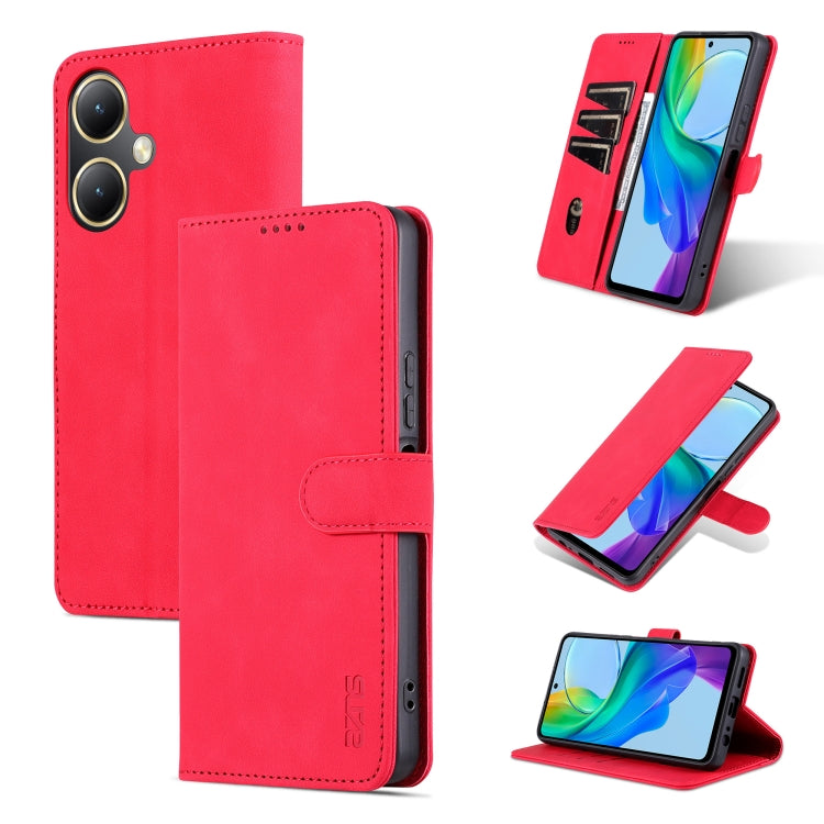 AZNS Skin Feel Calf Texture Flip Leather Phone Case, For vivo Y35+/Y35m+, For vivo Y78 5G / Y36 / Y27 5G, For vivo Y78+/Y78 5G Global/V29 Lite, For vivo Y35 5G/Y56 5G/Y02s 4G/Y16 4G