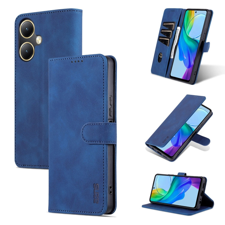 AZNS Skin Feel Calf Texture Flip Leather Phone Case, For vivo Y35+/Y35m+, For vivo Y78 5G / Y36 / Y27 5G, For vivo Y78+/Y78 5G Global/V29 Lite, For vivo Y35 5G/Y56 5G/Y02s 4G/Y16 4G