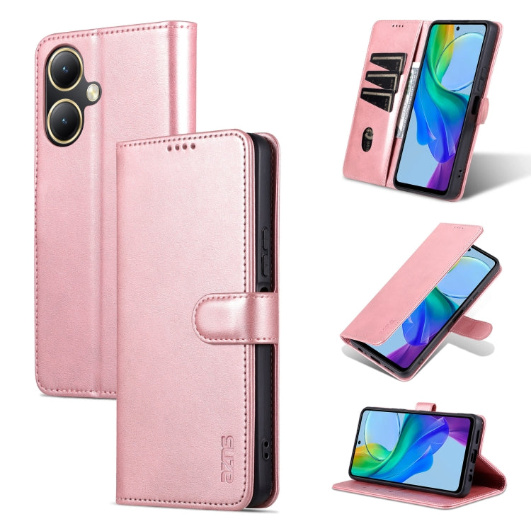 AZNS Skin Feel Calf Texture Flip Leather Phone Case, For vivo Y35+/Y35m+, For vivo Y78 5G / Y36 / Y27 5G, For vivo Y78+/Y78 5G Global/V29 Lite, For vivo Y35 5G/Y56 5G/Y02s 4G/Y16 4G