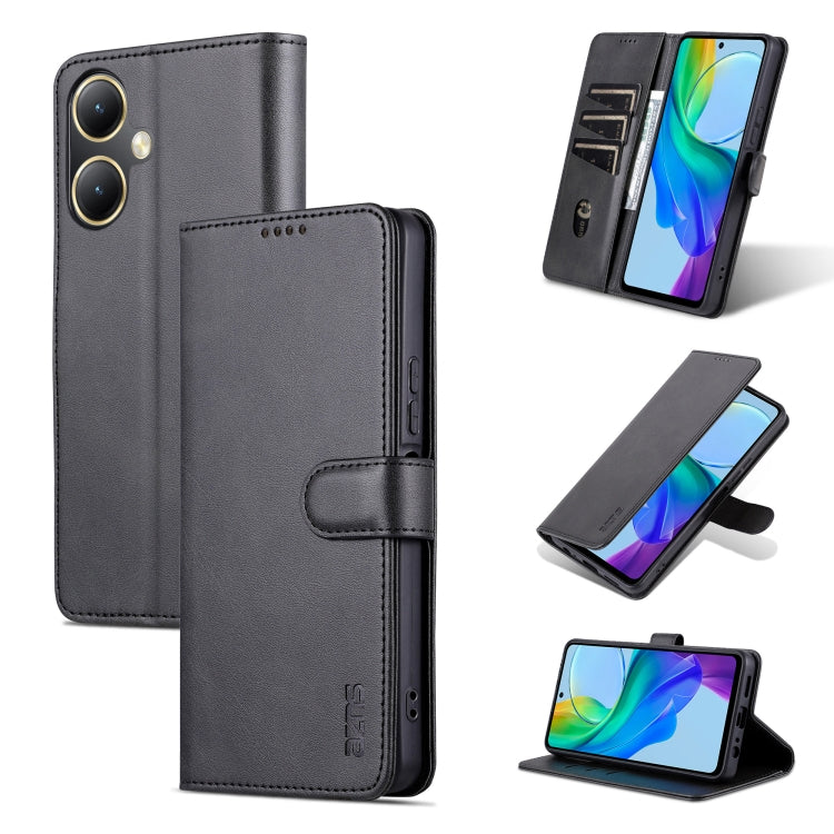 AZNS Skin Feel Calf Texture Flip Leather Phone Case, For vivo Y35+/Y35m+, For vivo Y78 5G / Y36 / Y27 5G, For vivo Y78+/Y78 5G Global/V29 Lite, For vivo Y35 5G/Y56 5G/Y02s 4G/Y16 4G