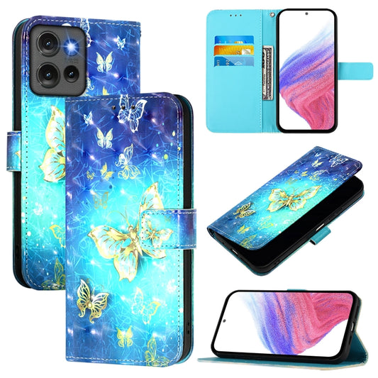 3D Painting Horizontal Flip Leather Phone Case, For Motorola Edge 50 5G Global, For Motorola Edge 50 Neo, For Motorola Moto E14, For Motorola Moto G85, For Motorola Moto G53 5G / Moto G13, For Motorola Edge 50 Ultra