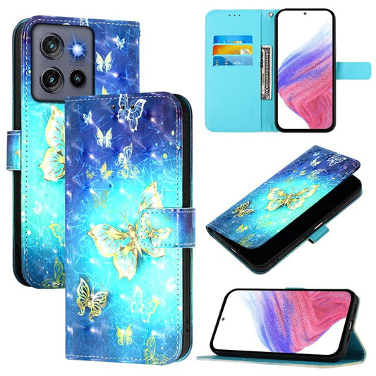 3D Painting Horizontal Flip Leather Phone Case, For Motorola Moto G Stylus 5G 2025, For Motorola Moto G05, For Motorola Moto G15, For Motorola Moto G75 5G, For Motorola Moto G35, For Motorola Moto G55