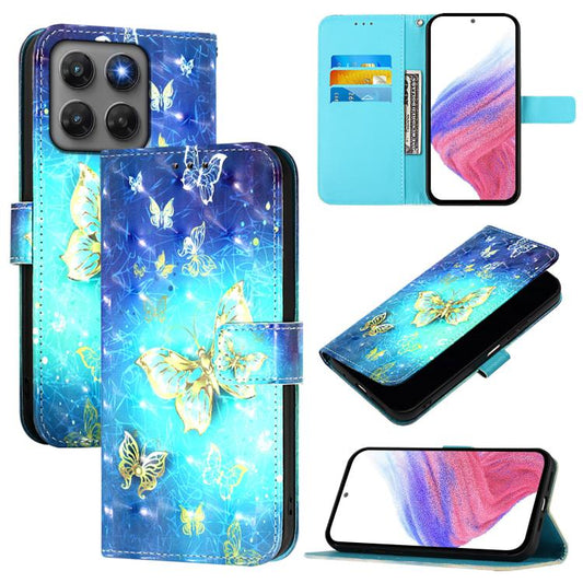 3D Painting Horizontal Flip Leather Phone Case, For Motorola Moto G37 / G37 Power / G47 5G, For Motorola Moto G87 / G67 / G77 5G, For Motorola Signature 5G, For Motorola Moto G17 / G17 Power / G15, For Motorola Moto G67 Power 5G                        ...