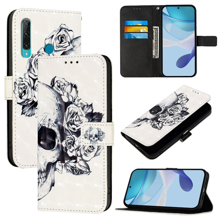 3D Painting Horizontal Flip Leather Phone Case, For Huawei Enjoy 20 SE / Y7a 4G, For Huawei P40 Lite 4G / Nova 6 SE, For Huawei P40 Pro, For Huawei P40, For Huawei Enjoy 9s / P Smart 2019