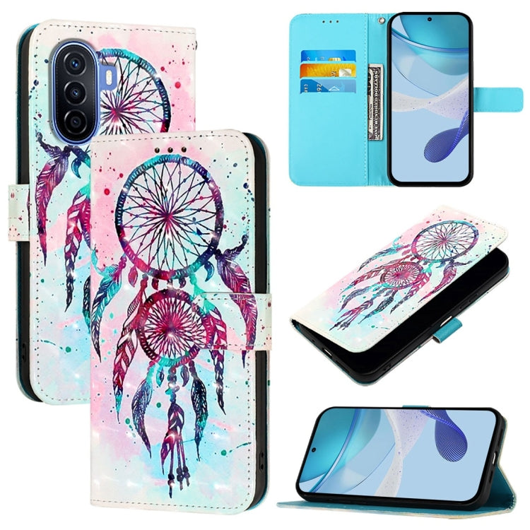 3D Painting Horizontal Flip Leather Phone Case, For Huawei P60, For Huawei P60 Pro, For Huawei Enjoy 50 Pro 4G / Nova Y90, For Huawei Enjoy 50 4G / Nova Y70 Plus, For Huawei P50 Pro, For Huawei P50