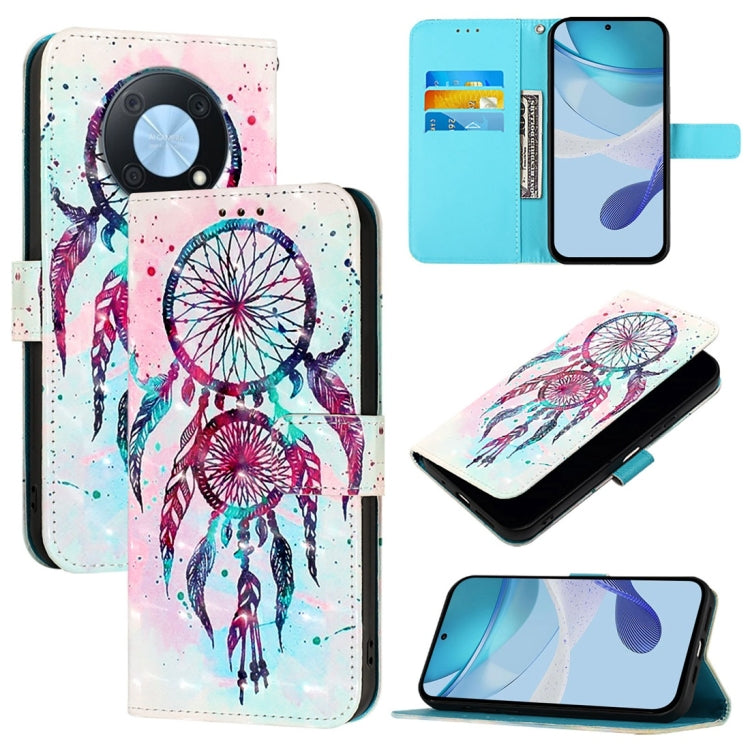 3D Painting Horizontal Flip Leather Phone Case, For Huawei P60, For Huawei P60 Pro, For Huawei Enjoy 50 Pro 4G / Nova Y90, For Huawei Enjoy 50 4G / Nova Y70 Plus, For Huawei P50 Pro, For Huawei P50