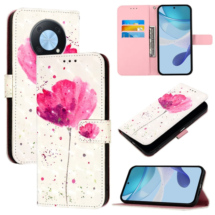 3D Painting Horizontal Flip Leather Phone Case, For Huawei P60, For Huawei P60 Pro, For Huawei Enjoy 50 Pro 4G / Nova Y90, For Huawei Enjoy 50 4G / Nova Y70 Plus, For Huawei P50 Pro, For Huawei P50