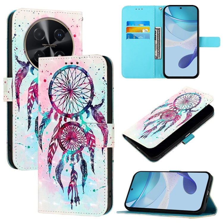 3D Painting Horizontal Flip Leather Phone Case, For Huawei Pura 90 Pro Max, For Huawei Pura 90 Pro, For Huawei Mate 70 Air, For Huawei nova 13 Pro, For Huawei nova 13 / nova 12, For Huawei nova 12i Global