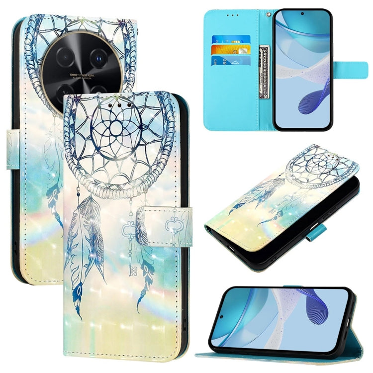 3D Painting Horizontal Flip Leather Phone Case, For Huawei Pura 90 Pro Max, For Huawei Pura 90 Pro, For Huawei Mate 70 Air, For Huawei nova 13 Pro, For Huawei nova 13 / nova 12, For Huawei nova 12i Global