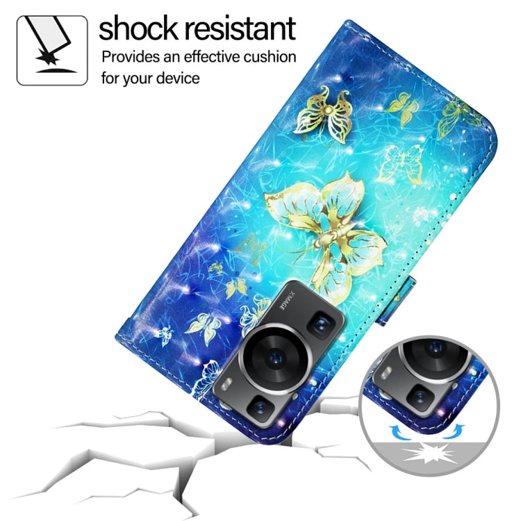 3D Painting Horizontal Flip Leather Phone Case, For Huawei P60, For Huawei P60 Pro, For Huawei Enjoy 50 Pro 4G / Nova Y90, For Huawei Enjoy 50 4G / Nova Y70 Plus, For Huawei P50 Pro, For Huawei P50