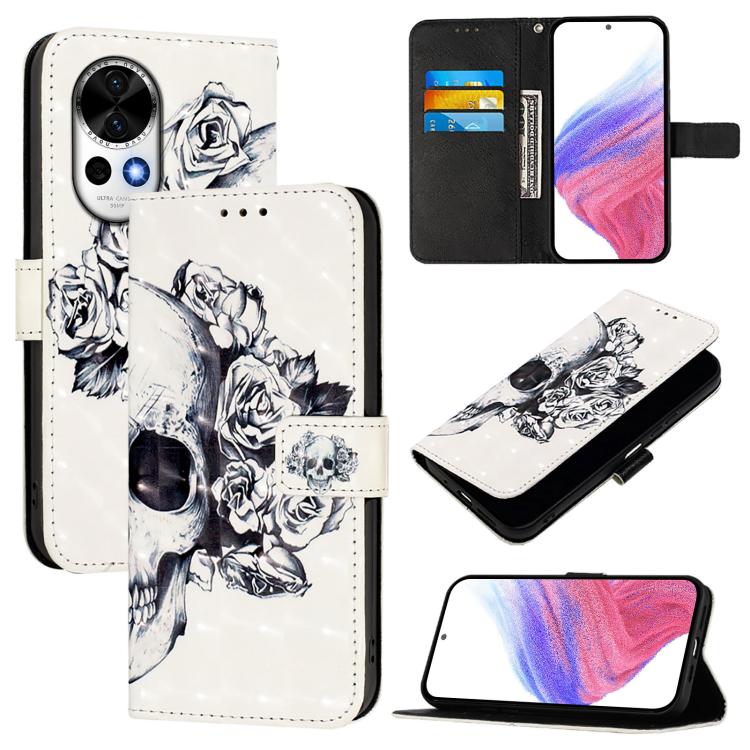 3D Painting Horizontal Flip Leather Phone Case, For Huawei Pura 90 Pro Max, For Huawei Pura 90 Pro, For Huawei Mate 70 Air, For Huawei nova 13 Pro, For Huawei nova 13 / nova 12, For Huawei nova 12i Global