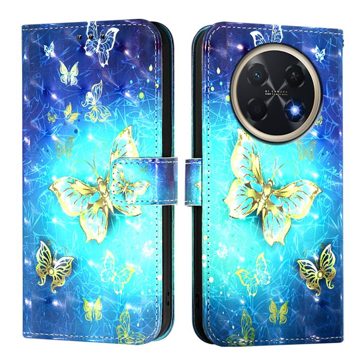 3D Painting Horizontal Flip Leather Phone Case, For Huawei Pura 90 Pro Max, For Huawei Pura 90 Pro, For Huawei Mate 70 Air, For Huawei nova 13 Pro, For Huawei nova 13 / nova 12, For Huawei nova 12i Global