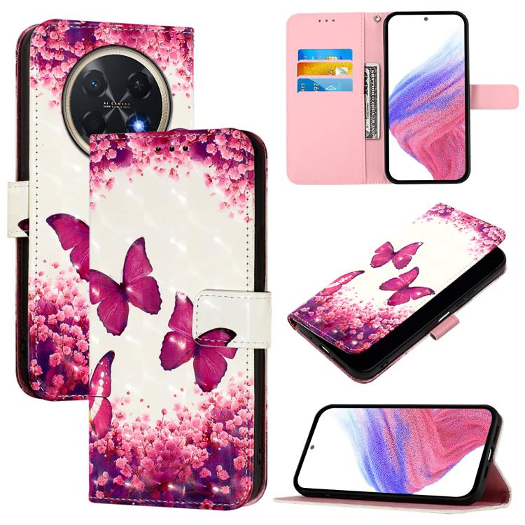 3D Painting Horizontal Flip Leather Phone Case, For Huawei Pura 90 Pro Max, For Huawei Pura 90 Pro, For Huawei Mate 70 Air, For Huawei nova 13 Pro, For Huawei nova 13 / nova 12, For Huawei nova 12i Global