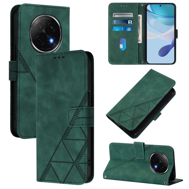 Crossbody 3D Embossed Flip Leather Phone Case, For OPPO A5 Pro 5G Global, For OPPO Reno13 F 5G Global, For OPPO A5 Pro China, For OPPO A80 5G EU, For OPPO K12x 5G Global, For OPPO Reno12 F 5G Global, For OPPO Reno12 Pro Global, For OPPO Reno12 Global