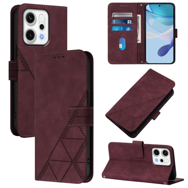 Crossbody 3D Embossed Flip Leather Phone Case, For OPPO Reno14 F 5G, For OPPO A5X 4G / A5X 5G, For OPPO A5 5G Global / A3 Pro 5G Global, For OPPO Reno14 Pro 5G Global, For OPPO Reno14 5G Global, For OPPO Find X8s+ 5G, For OPPO Find X8s 5G              ...