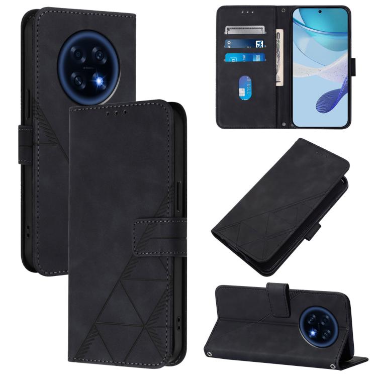 Crossbody 3D Embossed Flip Leather Phone Case, For OPPO Reno16 F/Reno16 FS 5G, For OPPO Reno16 Global/Reno16 Pro Global, For OPPO Find X9s Pro 5G, For OPPO Find X9 Ultra, For OPPO Find X9, For OPPO A6 GT 5G, For OPPO Find X9 Pro, For OPPO K13 Turbo 5G