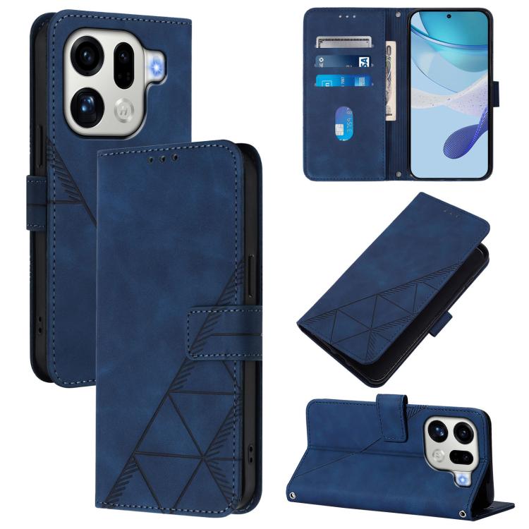 Crossbody 3D Embossed Flip Leather Phone Case, For OPPO Reno16 F/Reno16 FS 5G, For OPPO Reno16 Global/Reno16 Pro Global, For OPPO Find X9s Pro 5G, For OPPO Find X9 Ultra, For OPPO Find X9, For OPPO A6 GT 5G, For OPPO Find X9 Pro, For OPPO K13 Turbo 5G